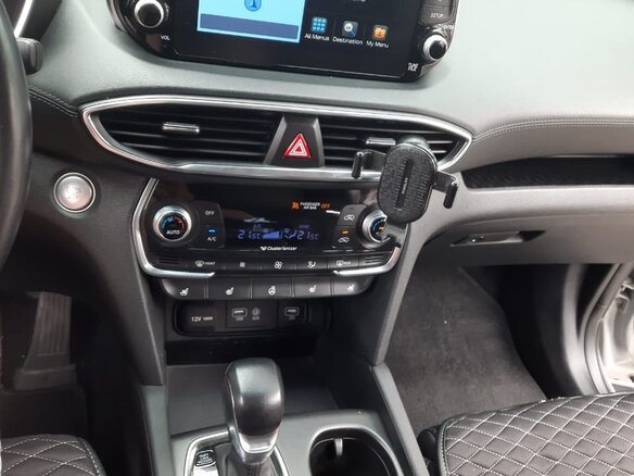 2019 Hyundai Santa Fe IV, серый, 3150000 рублей - вид 7