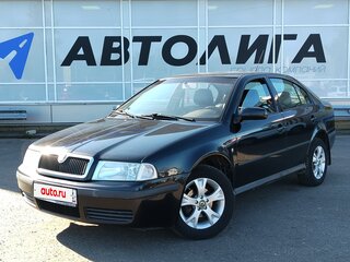 2008 Skoda Octavia I (A4) Рестайлинг, чёрный, 450000 рублей, вид 1
