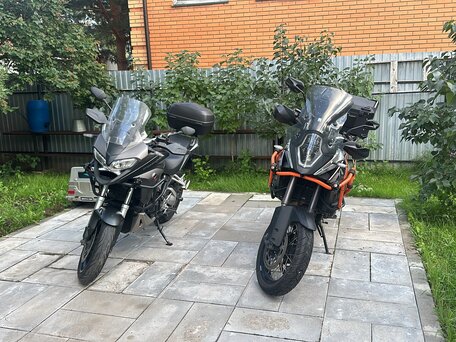 2017 Honda VFR 800X (Crossrunner), чёрный, 900000 рублей, вид 2