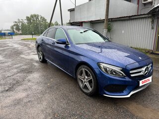 2017 Mercedes-Benz C-Класс 200 IV (W205), синий, 2749000 рублей, вид 1