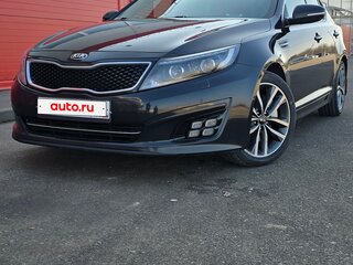 2015 Kia Optima III Рестайлинг, чёрный, 1650000 рублей, вид 2