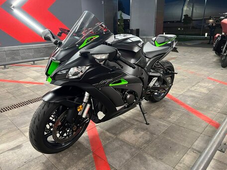 2018 Kawasaki ZX-10R Ninja, чёрный, 1350000 рублей, вид 4