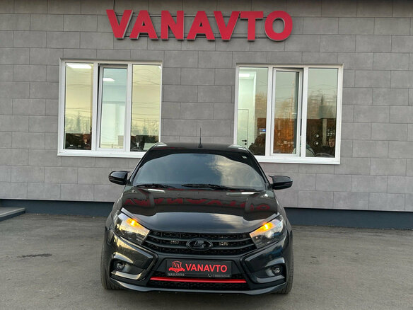 2017 Lada (ВАЗ) Vesta I, чёрный, 870000 рублей - вид 1