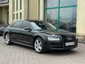 2013 Audi A8 Long III (D4) Рестайлинг, чёрный - вид 2
