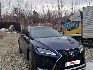 2019 Lexus RX 450h IV, синий, 4700000 рублей, вид 5