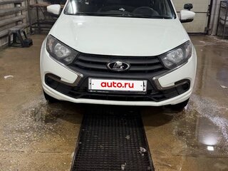 2020 Lada (ВАЗ) Granta I Рестайлинг, белый, 820000 рублей, вид 1