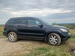 2007 Honda CR-V III, чёрный, 950000 рублей, вид 2