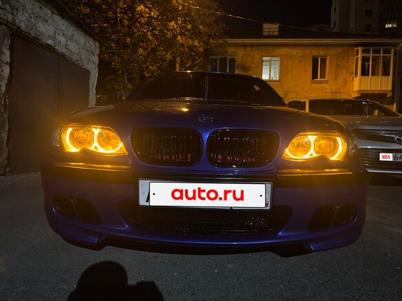 1998 BMW 3 серии 318i IV (E46), синий, 480000 рублей - вид 1