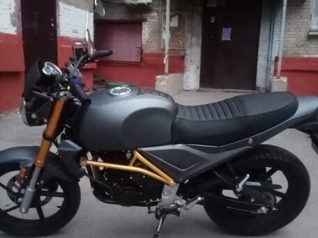 2021 Motoland Scrambler 250, серый, 155000 рублей, вид 3