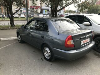 2005 Hyundai Accent ТагАЗ II, серый, 430000 рублей, вид 5