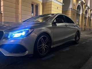 2016 Mercedes-Benz CLA 250 I (C117, X117) Рестайлинг, белый, 1850000 рублей, вид 5