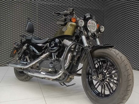 2015 Harley-Davidson Sportster 1200, зелёный, 1200000 рублей, вид 1