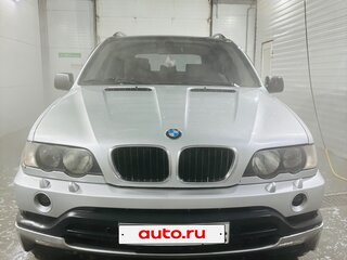 2002 BMW X5 3.0i I (E53), серебристый, 790000 рублей, вид 2