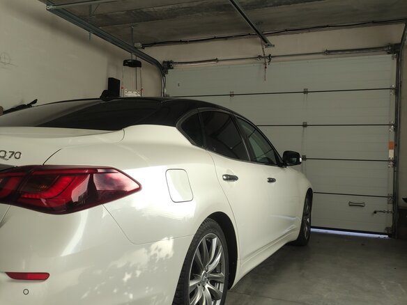 2015 Infiniti Q70 I Рестайлинг, белый, 2350000 рублей - вид 13