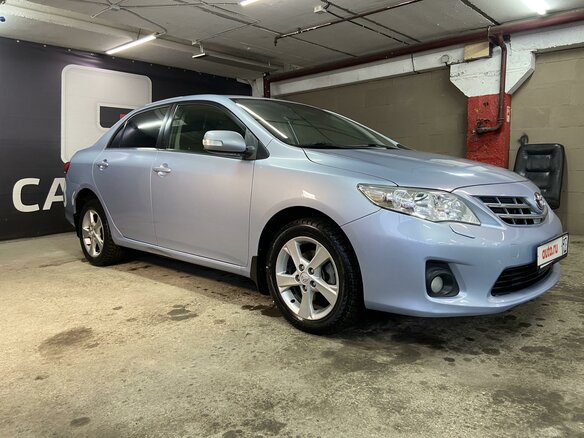 2011 Toyota Corolla X (E140, E150) Рестайлинг, голубой - вид 12