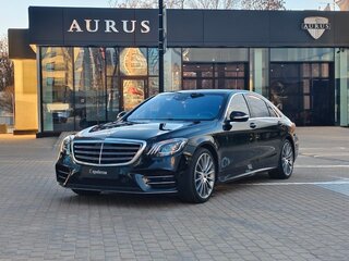 2020 Mercedes-Benz S-Класс 560 Long VI (W222, C217) Рестайлинг, чёрный, 7200000 рублей, вид 1