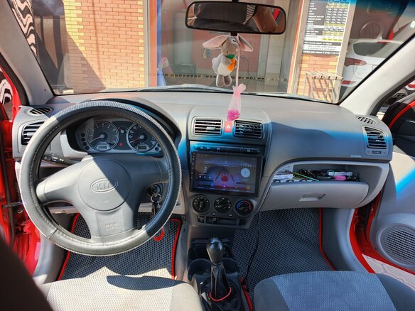 2007 Kia Picanto I Рестайлинг, красный, 470000 рублей - вид 7