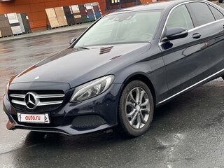 2016 Mercedes-Benz C-Класс 180 IV (W205), синий, 2310000 рублей, вид 1