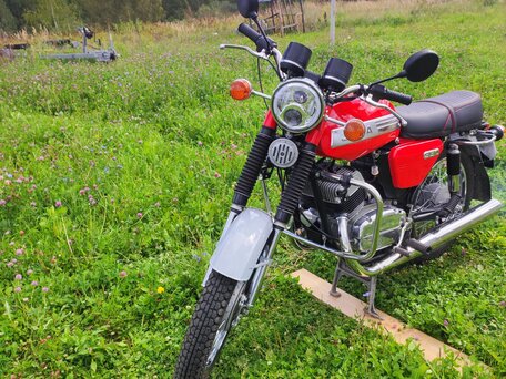 1983 Jawa 350/634, красный, 570000 рублей, вид 3