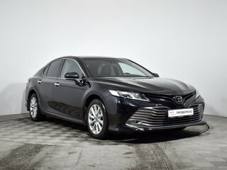 2021 Toyota Camry VIII (XV70), чёрный, 2401000 рублей, вид 3