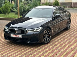 2021 BMW 5 серии 530e VII (G30/G31/G38) Рестайлинг, синий, 5350000 рублей, вид 2
