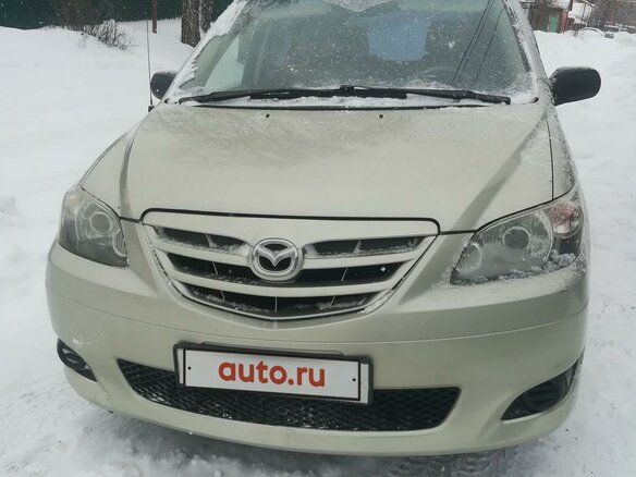 2004 Mazda MPV II (LW) Рестайлинг, золотистый, 650000 рублей