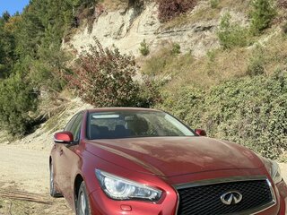 2015 Infiniti Q50 I, красный, 1900000 рублей, вид 4