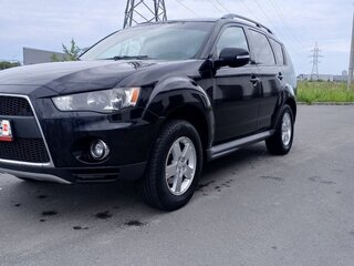 2010 Mitsubishi Outlander II Рестайлинг, чёрный, 1100000 рублей, вид 3