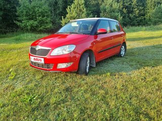 2011 Skoda Fabia II Рестайлинг, красный, 810000 рублей, вид 3