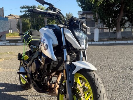 2023 CFMoto 650NK, белый, 400000 рублей, вид 2