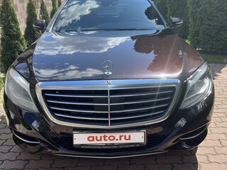 2015 Mercedes-Benz S-Класс 350 CDI BlueTEC VI (W222, C217), чёрный, 2960000 рублей, вид 2