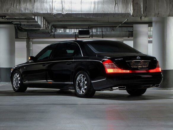 2007 Maybach 62 S I, чёрный - вид 1