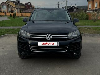 2013 Volkswagen Touareg II, чёрный, 1750000 рублей, вид 2