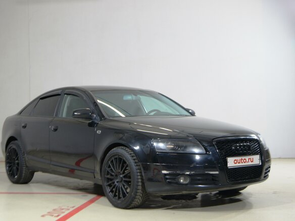 2005 Audi A6 III (C6), чёрный - вид 2