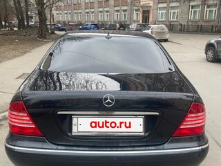 2004 Mercedes-Benz S-Класс 350 Long IV (W220) Рестайлинг, серый, 875000 рублей, вид 4