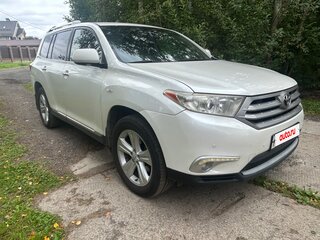 2012 Toyota Highlander II (XU40) Рестайлинг, белый, 1785000 рублей, вид 2