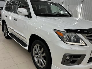 2014 Lexus LX 570 III Рестайлинг, белый, 5800000 рублей, вид 1