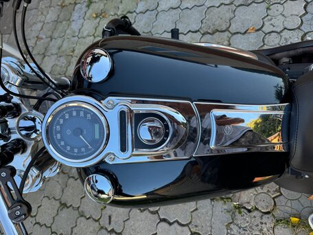 2013 Harley-Davidson Fat Bob, чёрный, 1000000 рублей, вид 3