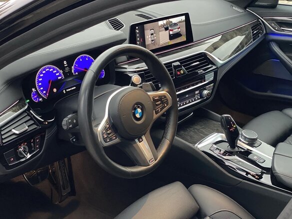 2019 BMW 5 серии M550d xDrive VII (G30/G31/G38), чёрный - вид 4