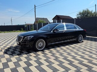 2016 Mercedes-Benz Maybach S-Класс 500 I (X222), чёрный, 5999999 рублей, вид 1