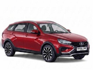 2026 Lada (ВАЗ) Vesta SW Cross I Рестайлинг (NG), красный, 2118000 рублей, вид 1
