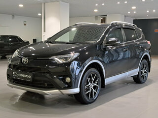 2016 Toyota RAV4 IV (XA40) Рестайлинг, чёрный, 2230000 рублей, вид 1