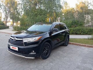 2014 Toyota Highlander III (XU50), чёрный, 2550000 рублей, вид 1