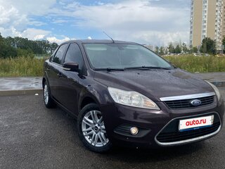2008 Ford Focus II Рестайлинг, фиолетовый, 450000 рублей, вид 4