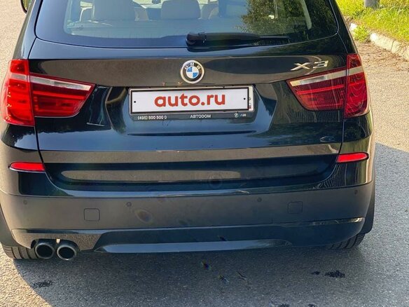 2013 BMW X3 30d xDrive II (F25), чёрный - вид 16