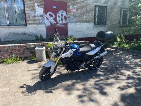 2016 BMW F 800 R, белый, 680000 рублей, вид 3