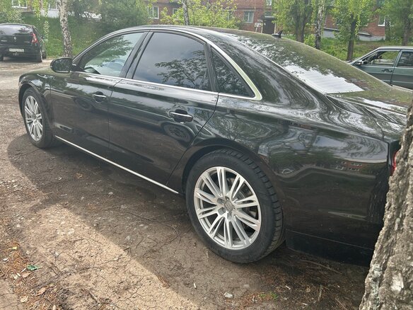 2010 Audi A8 III (D4), чёрный, 1350000 рублей - вид 6