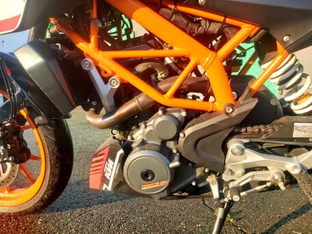 2014 KTM 390 Duke, оранжевый, 395000 рублей, вид 2