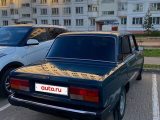 2002 Lada (ВАЗ) 2107, синий, 89000 рублей, вид 4