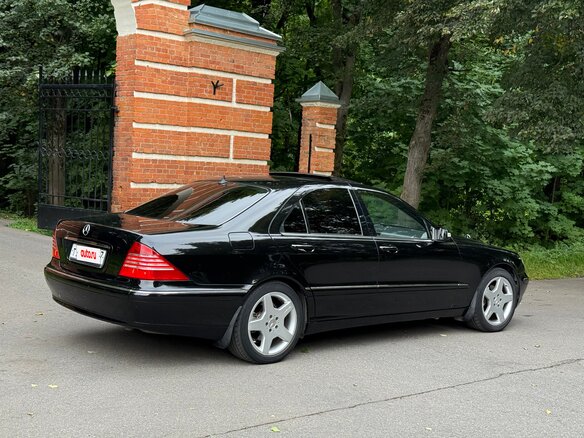 2003 Mercedes-Benz S-Класс 350 IV (W220) Рестайлинг, чёрный, 990000 рублей - вид 7